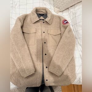 Canada Goose Beige Sherpa Jacket